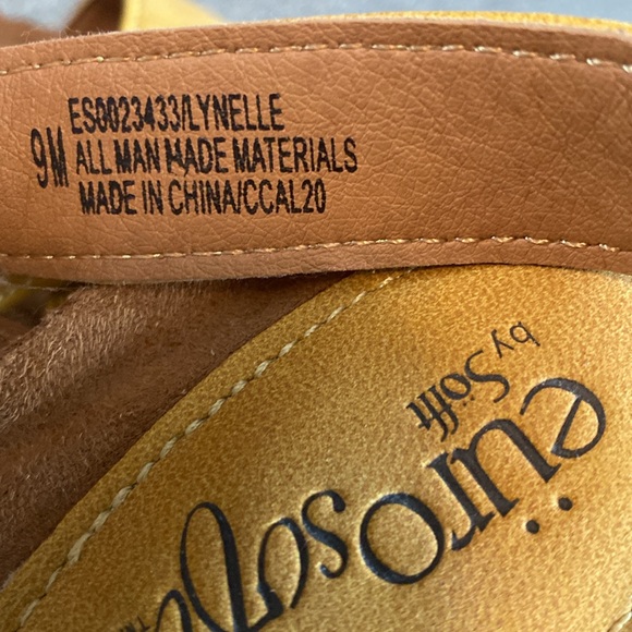 Eurosoft by Sofft Mustard Sandal - Picture 7 of 9